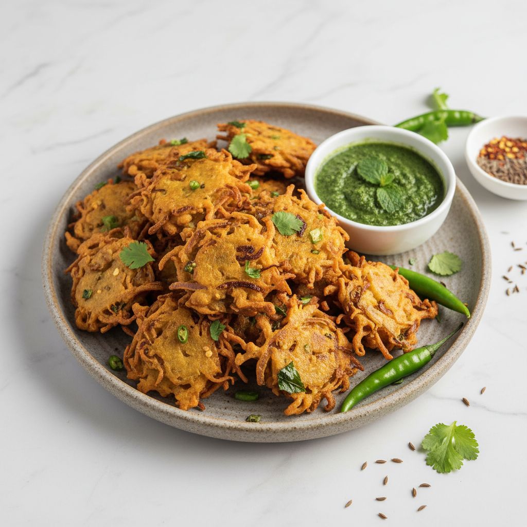 Onion Bhajia — recipe cover