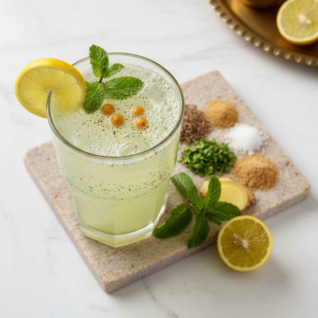 Jaljeera (Indian Cumin Lemonade)