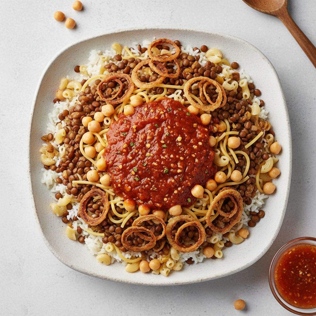 Koshary — recipe cover
