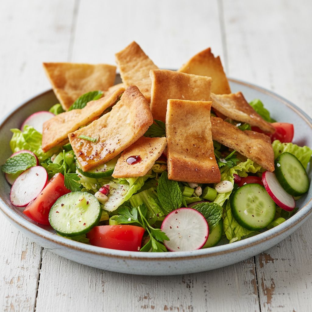 Fattoush Salad (فتوش) — recipe cover