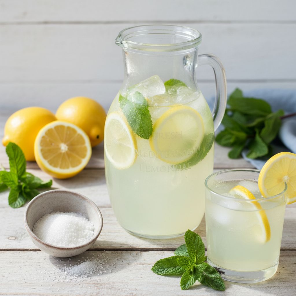 Fresh Mediterranean Lemonade — recipe cover