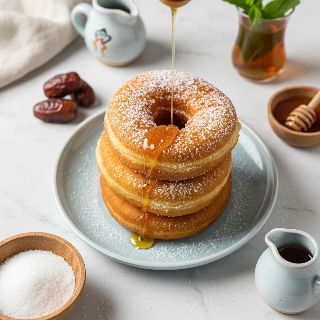 Sfenj (Maghrebi Doughnuts) — recipe cover