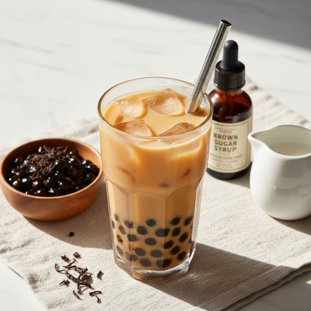 Bubble Milk Tea (Boba) — recipe cover