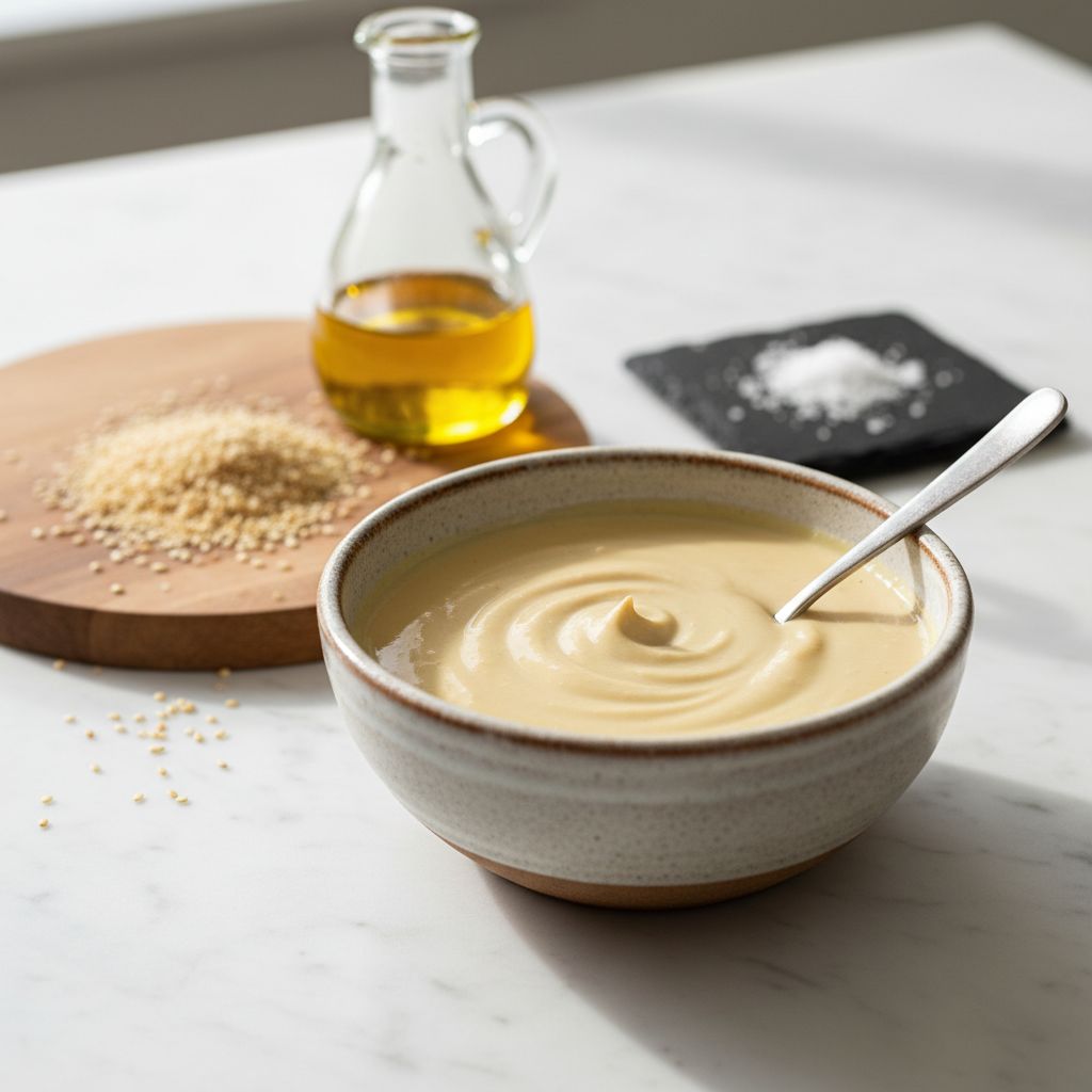 Homemade Tahini — recipe cover