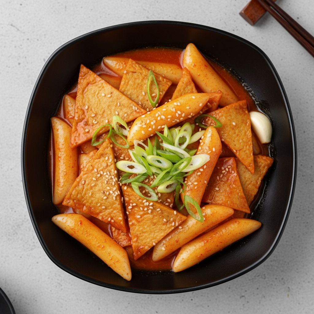 Tteokbokki (Spicy Korean Rice Cakes) — recipe cover
