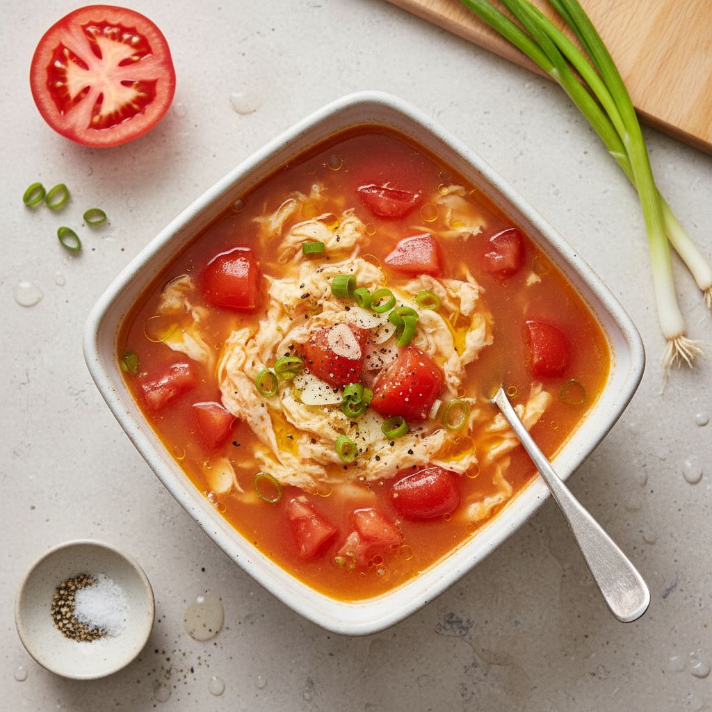 Tomato Egg Soup — recipe cover