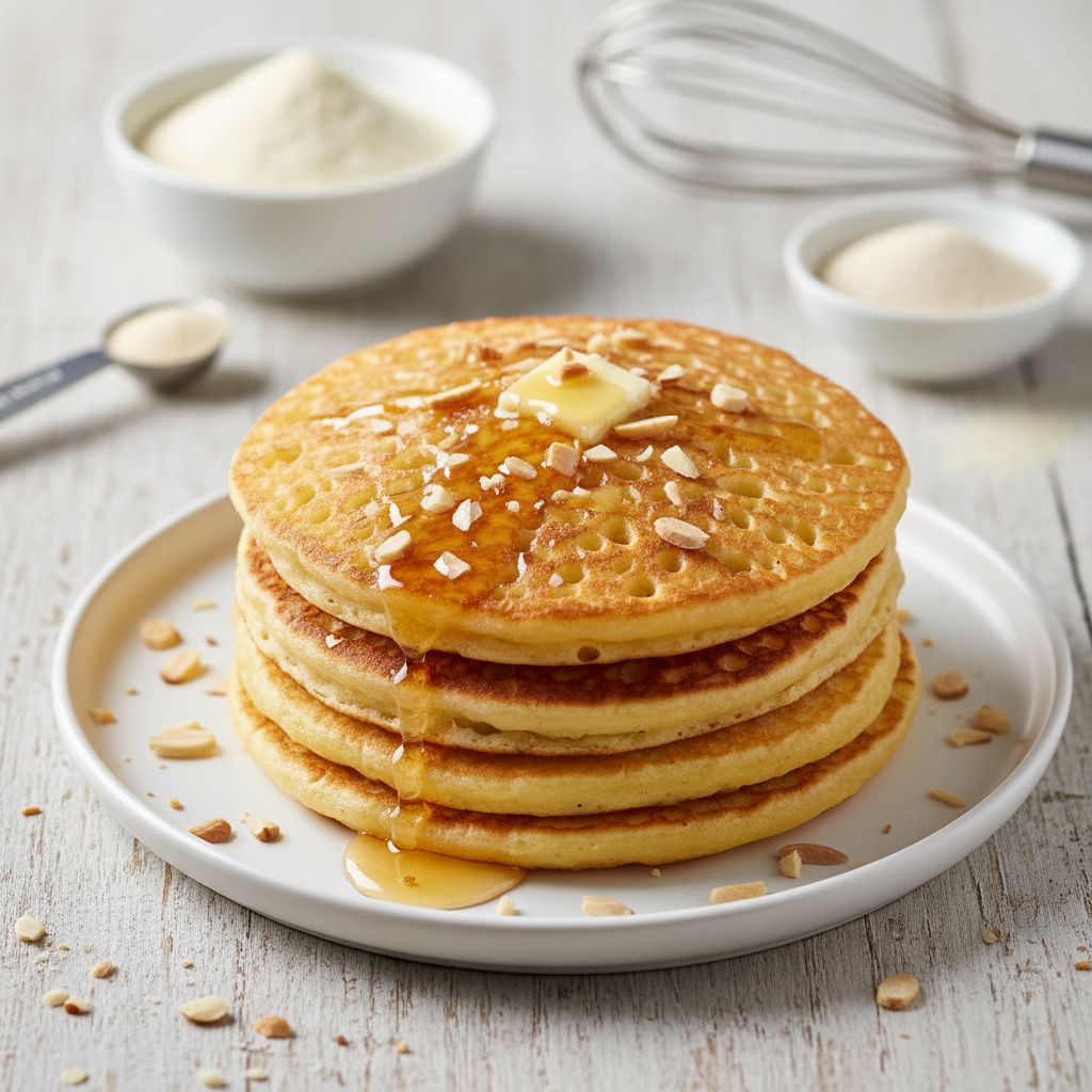 Baghrir (Thousand Hole Pancakes) — recipe cover