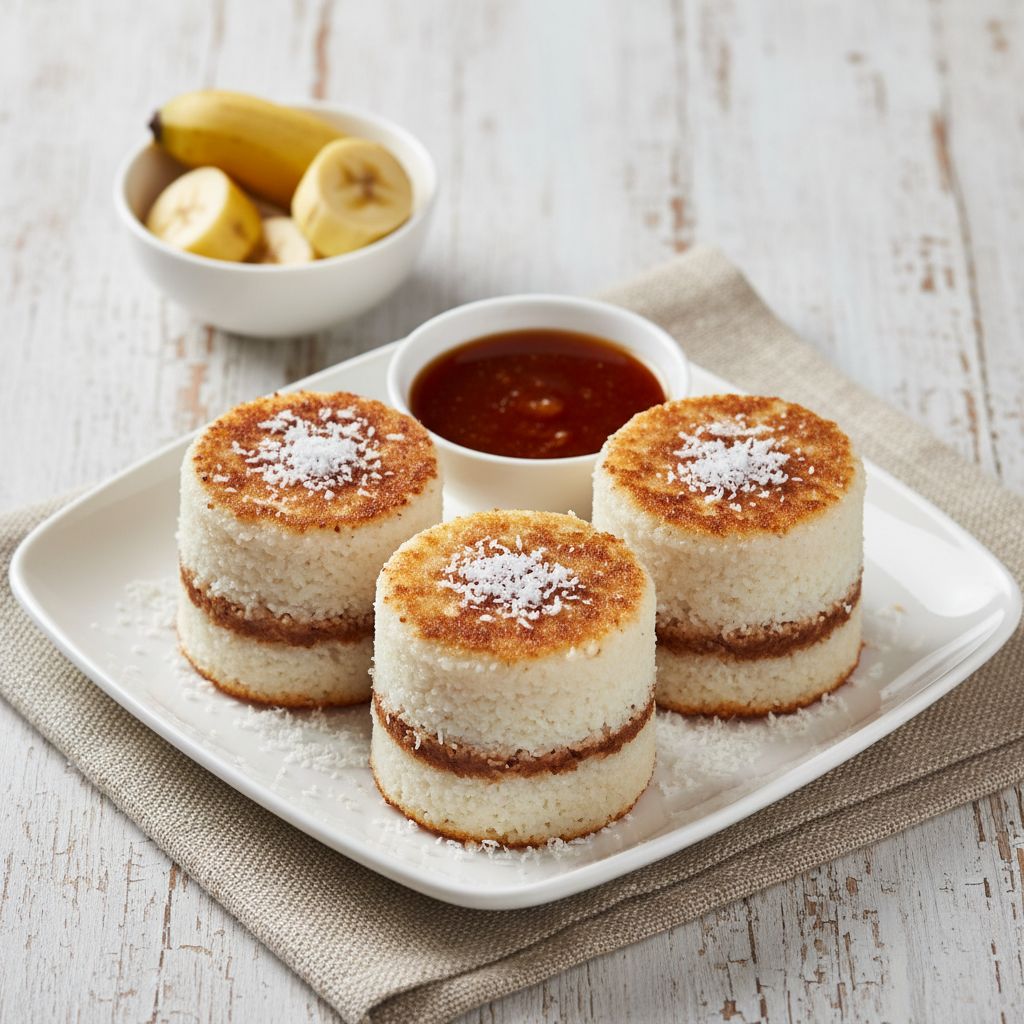 Puttu (Steamed Rice Cake) — recipe cover