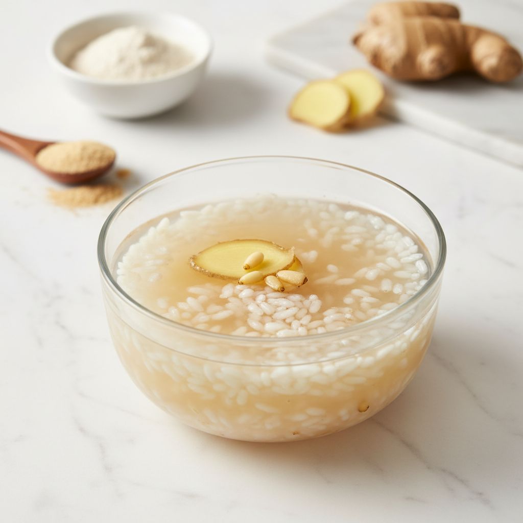 Sikhye (Korean Sweet Rice Drink) — recipe cover