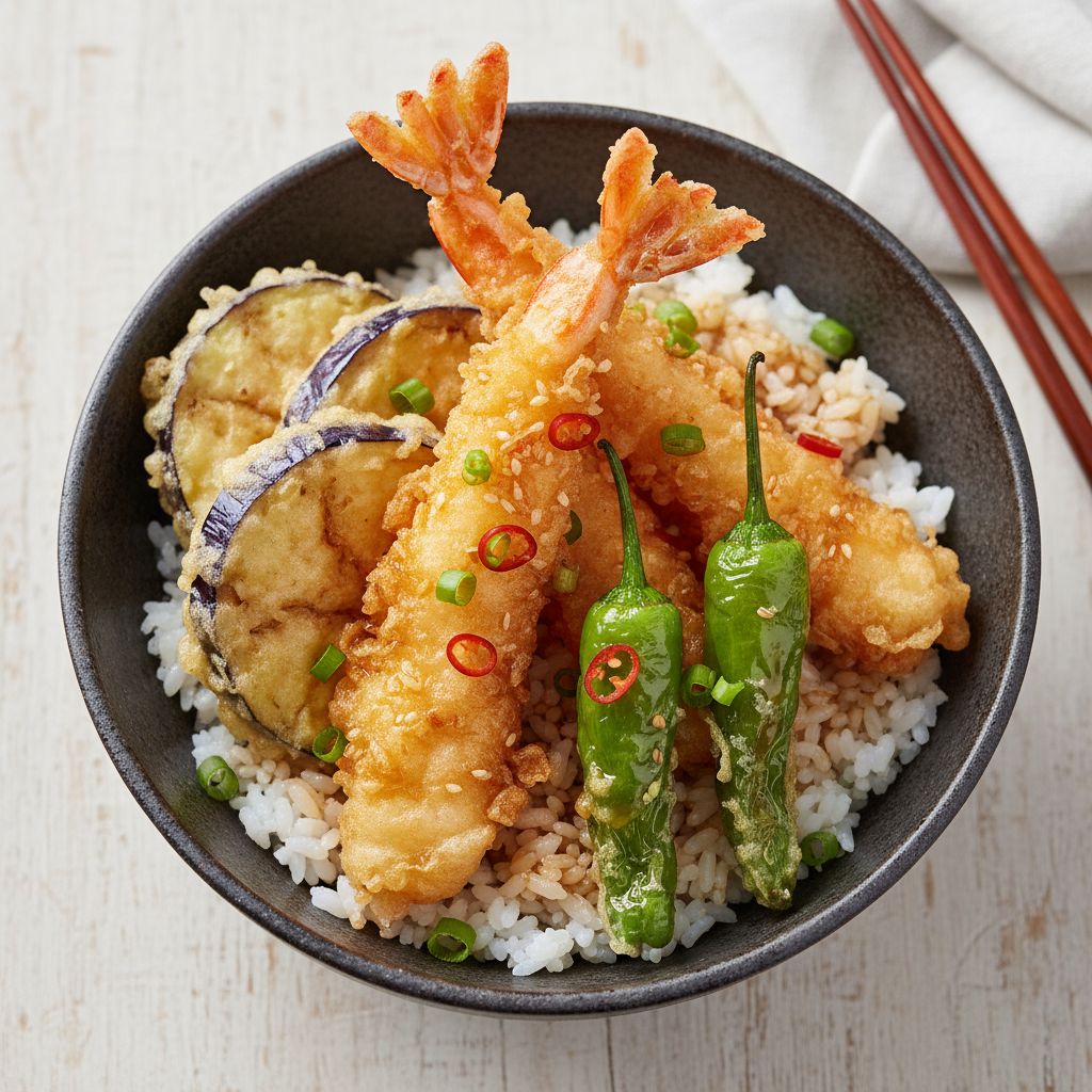 Tendon (Tempura Rice Bowl) — recipe cover