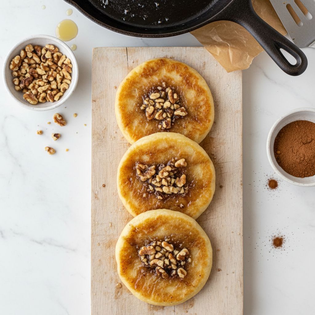 Hotteok (Korean Sweet Pancakes) — recipe cover