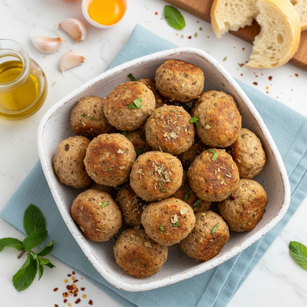 Greek Meatballs (Keftedakia) — recipe cover