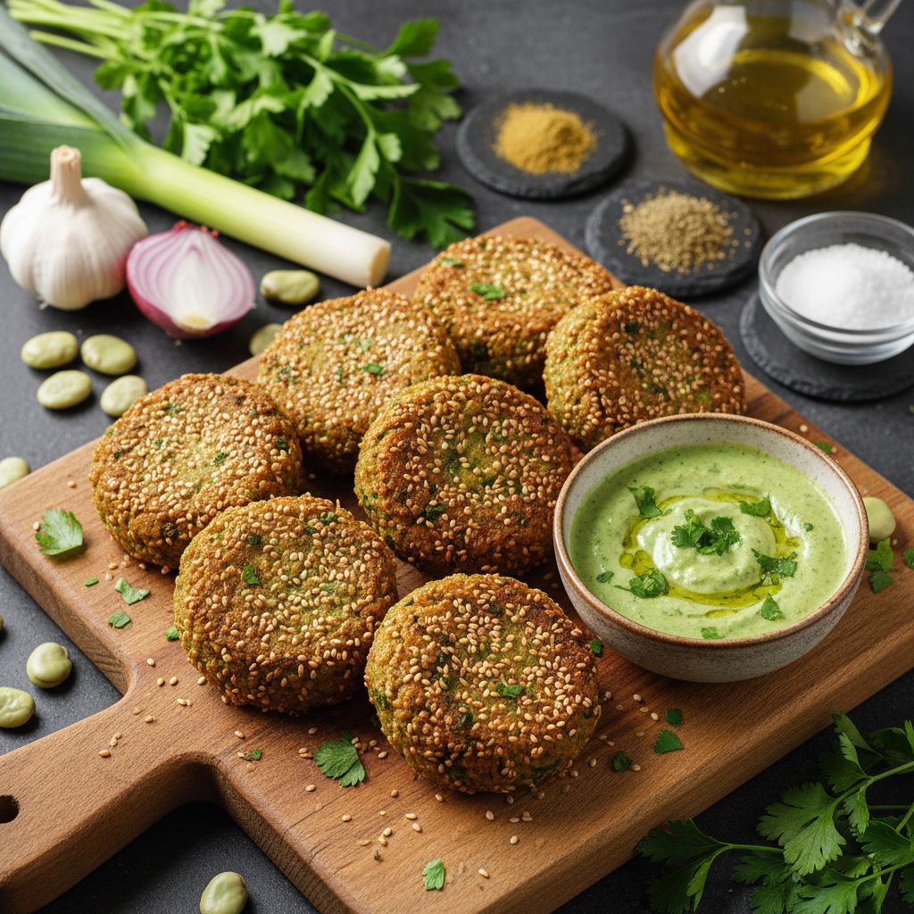Ta'ameya (Egyptian Falafel) — recipe cover