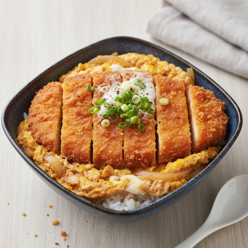 Katsudon (Pork Cutlet Rice Bowl) — recipe cover