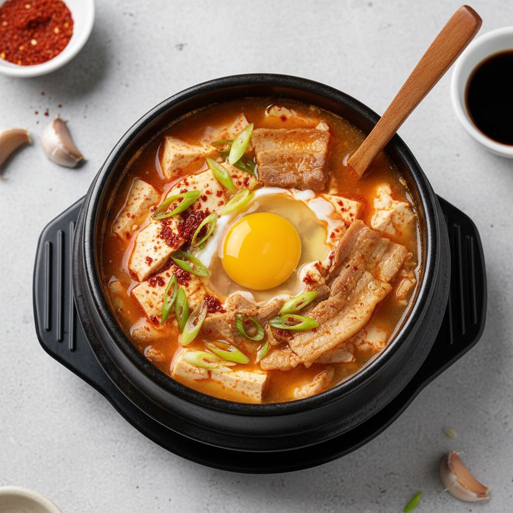 Korean Soft Tofu Stew (Sundubu-jjigae) — recipe cover