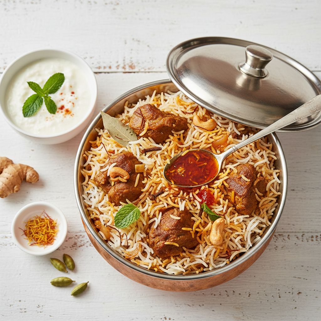 Hyderabadi Biryani — recipe cover