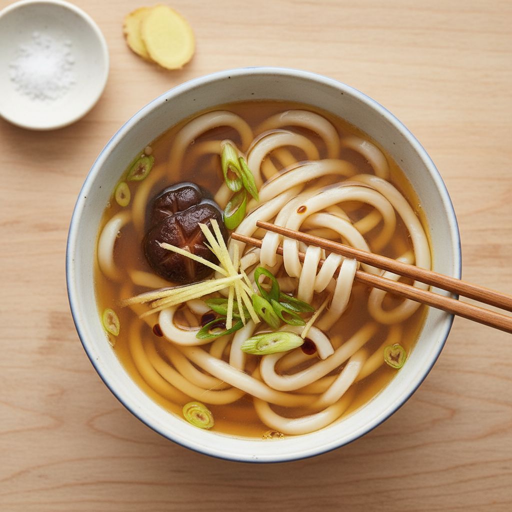 Classic Japanese Udon Soup — recipe cover