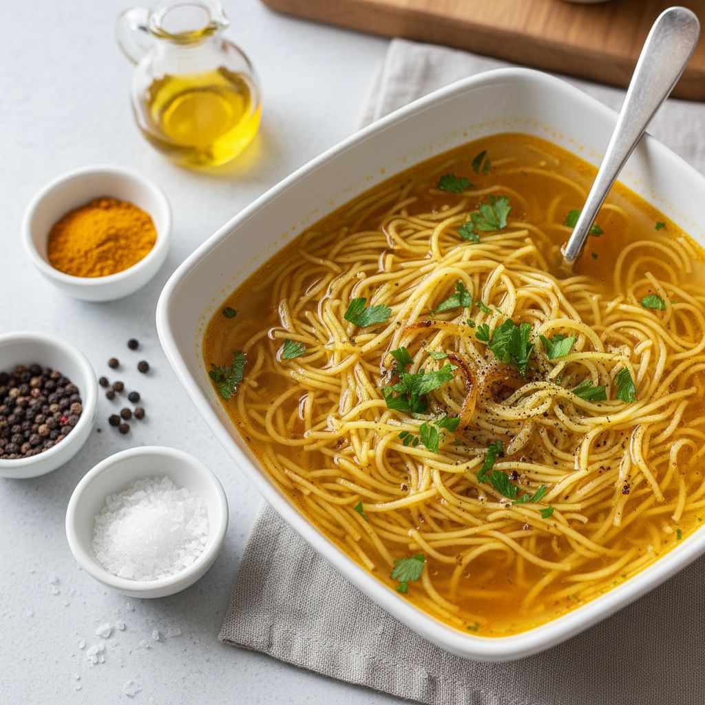 Vermicelli Soup (Shorbat Shariya)