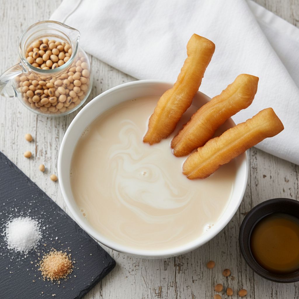 Soy Milk and Fried Dough Sticks (Doujiang Youtiao) — recipe cover