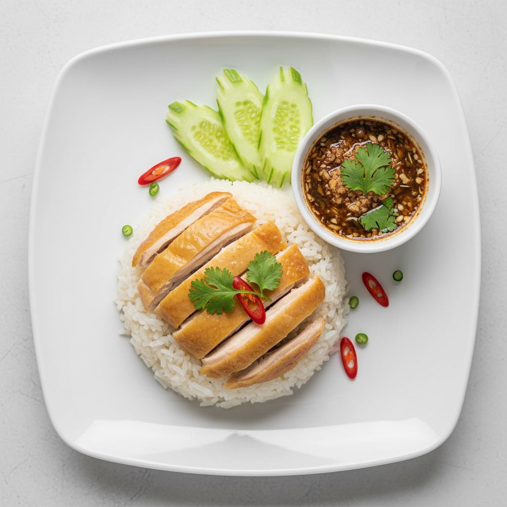 Khao Man Gai (Thai Ginger Chicken Rice) — recipe cover