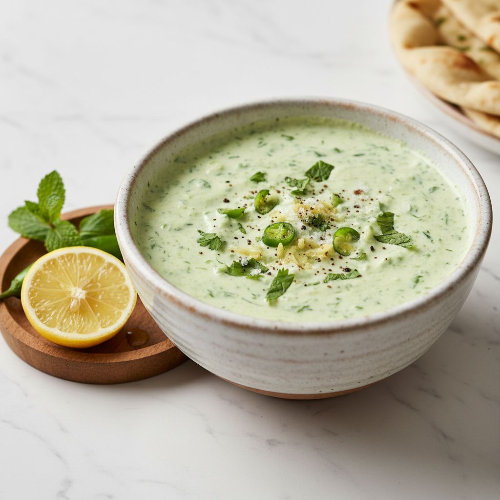 Dahi Ki Chutney (Yogurt Chutney) — recipe cover