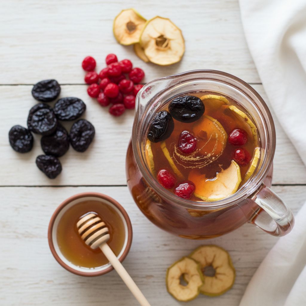 Uzvar (Traditional Ukrainian Dried Fruit Drink) — recipe cover