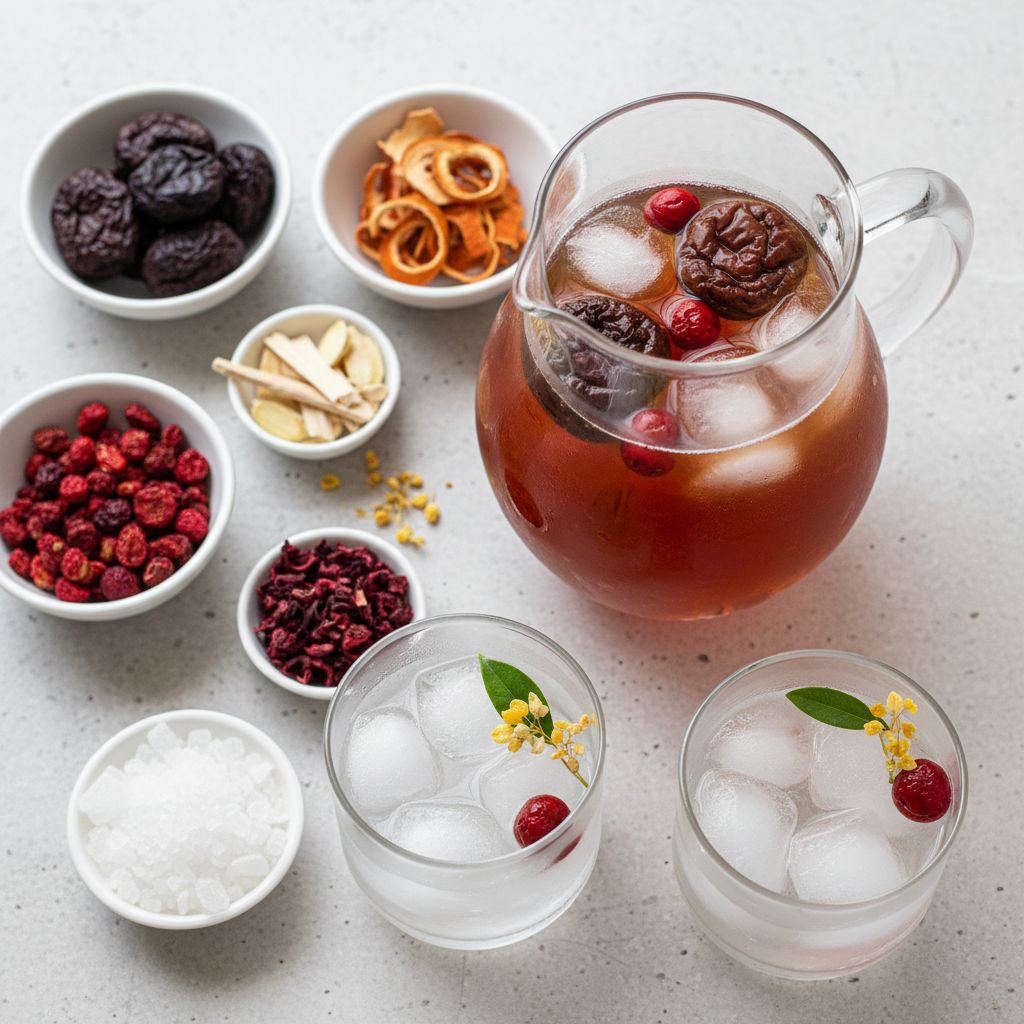 Sour Plum Drink (Suanmeitang) — recipe cover