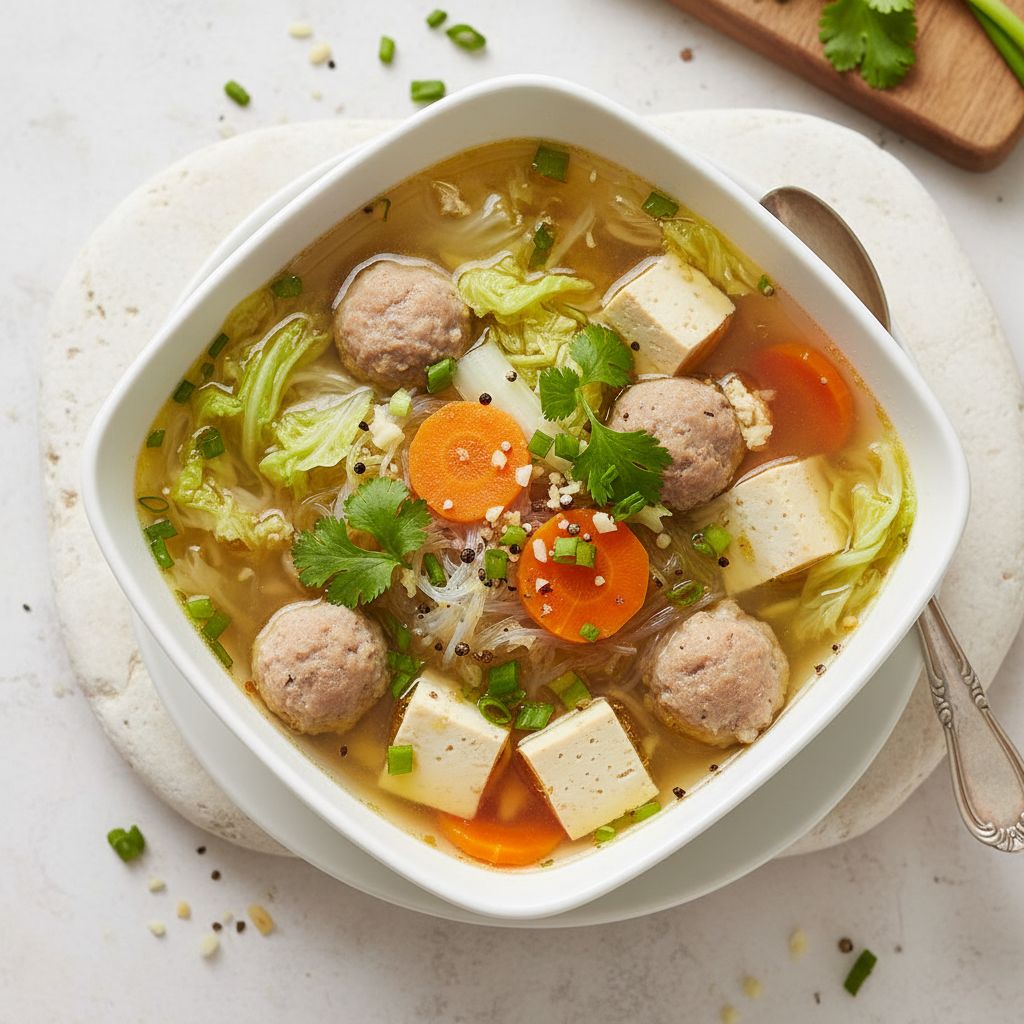 Gaeng Jued (Thai Clear Soup)