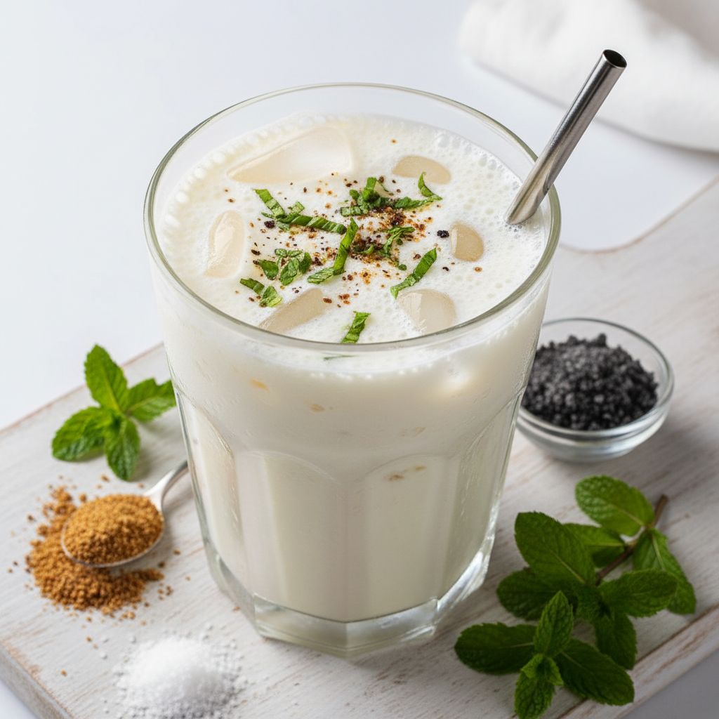 Namkeen Lassi (Savory Yogurt Drink)