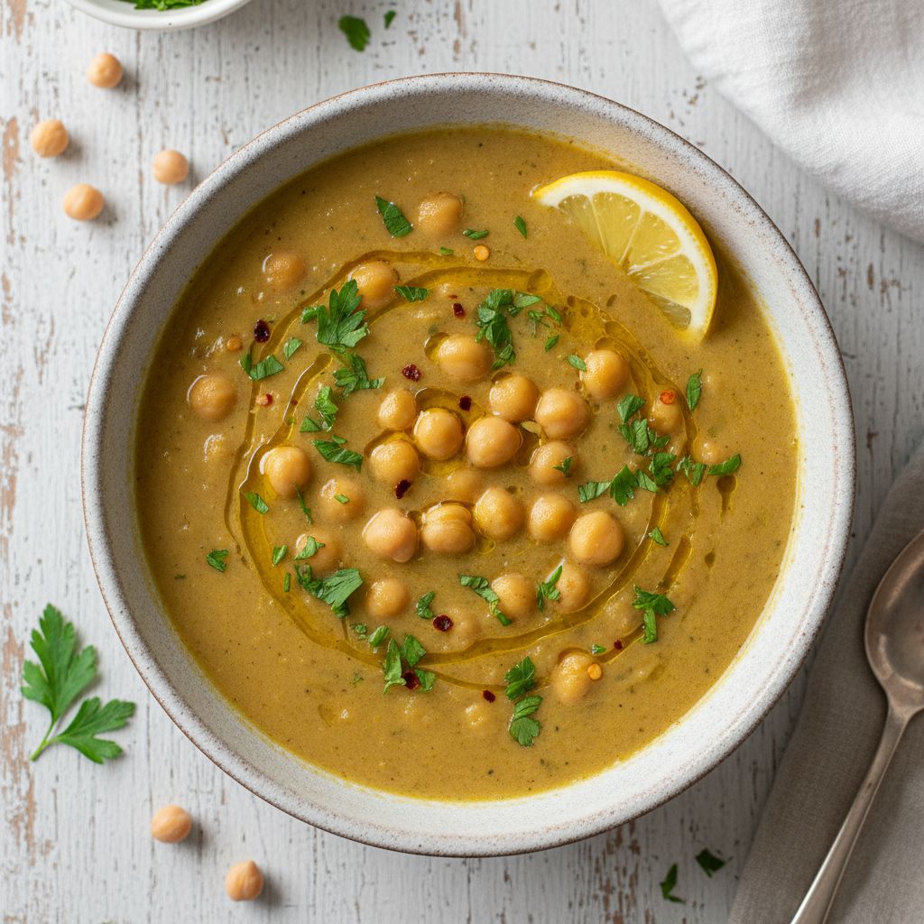 Mediterranean Chickpea Soup (Shorbat Hummus) — recipe cover