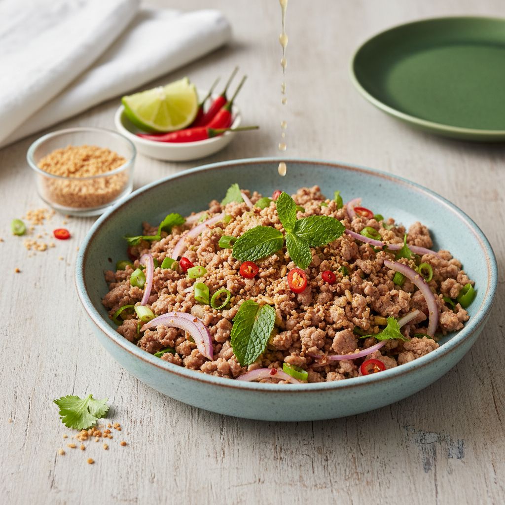 Larb (Thai Meat Salad)