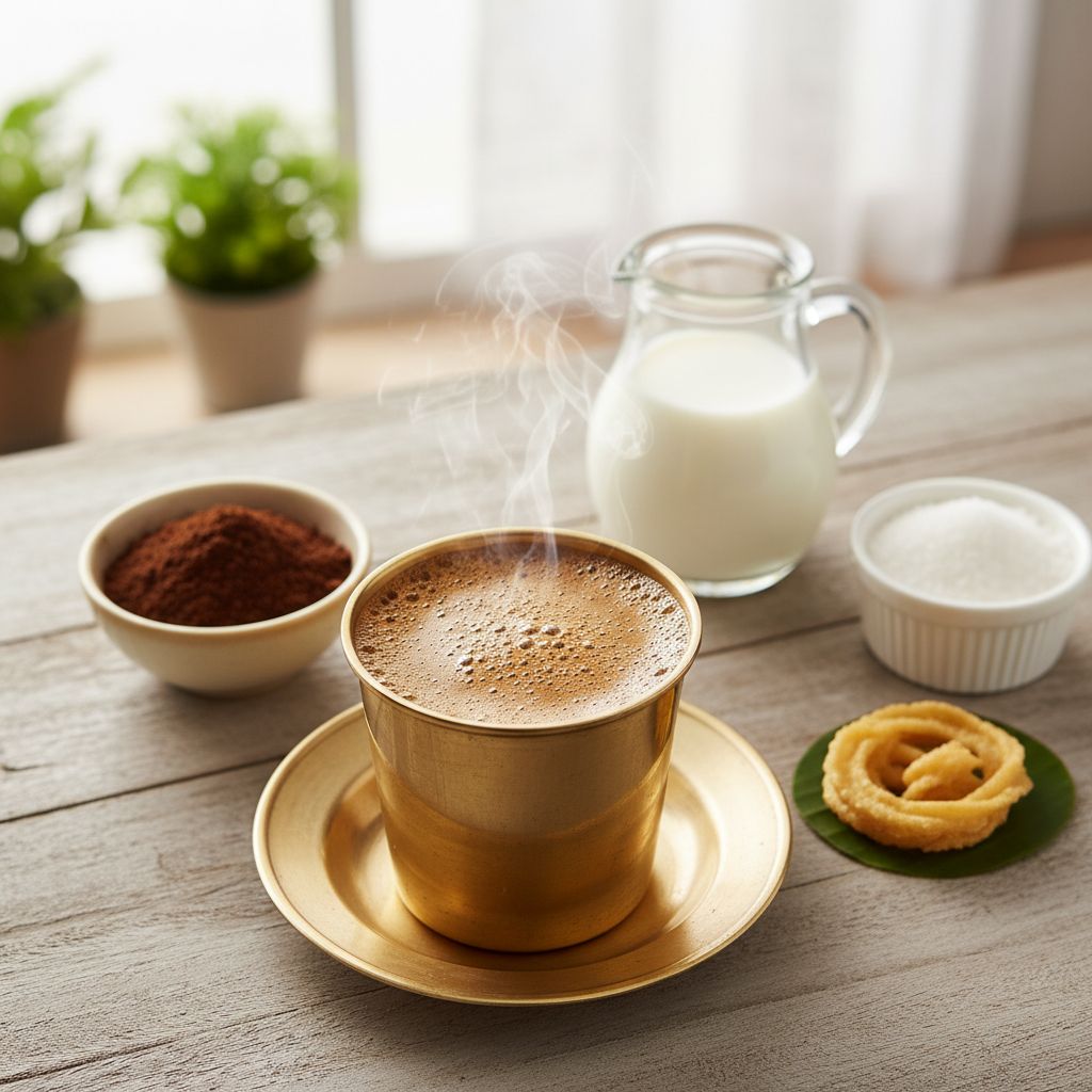 South Indian Filter Coffee — recipe cover
