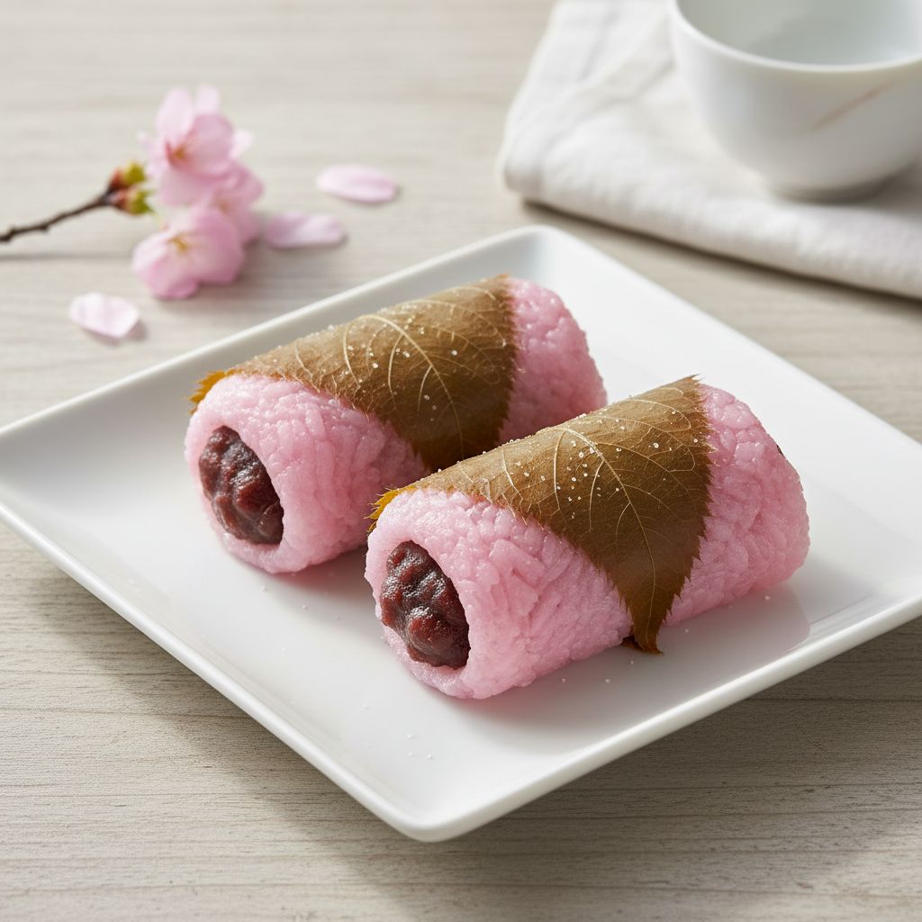 Sakuramochi (Cherry Blossom Rice Cake) — recipe cover