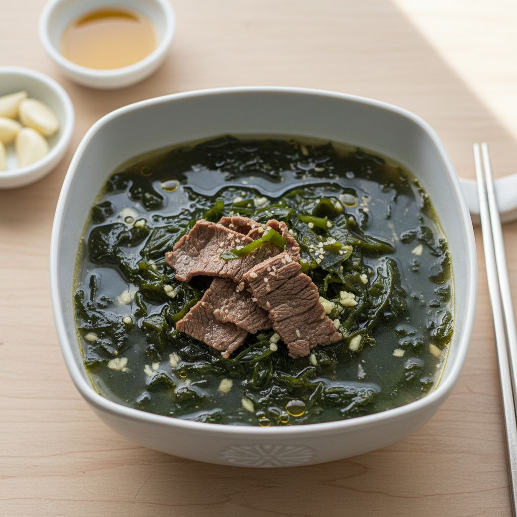 Miyeok-guk (Korean Seaweed Soup) — recipe cover