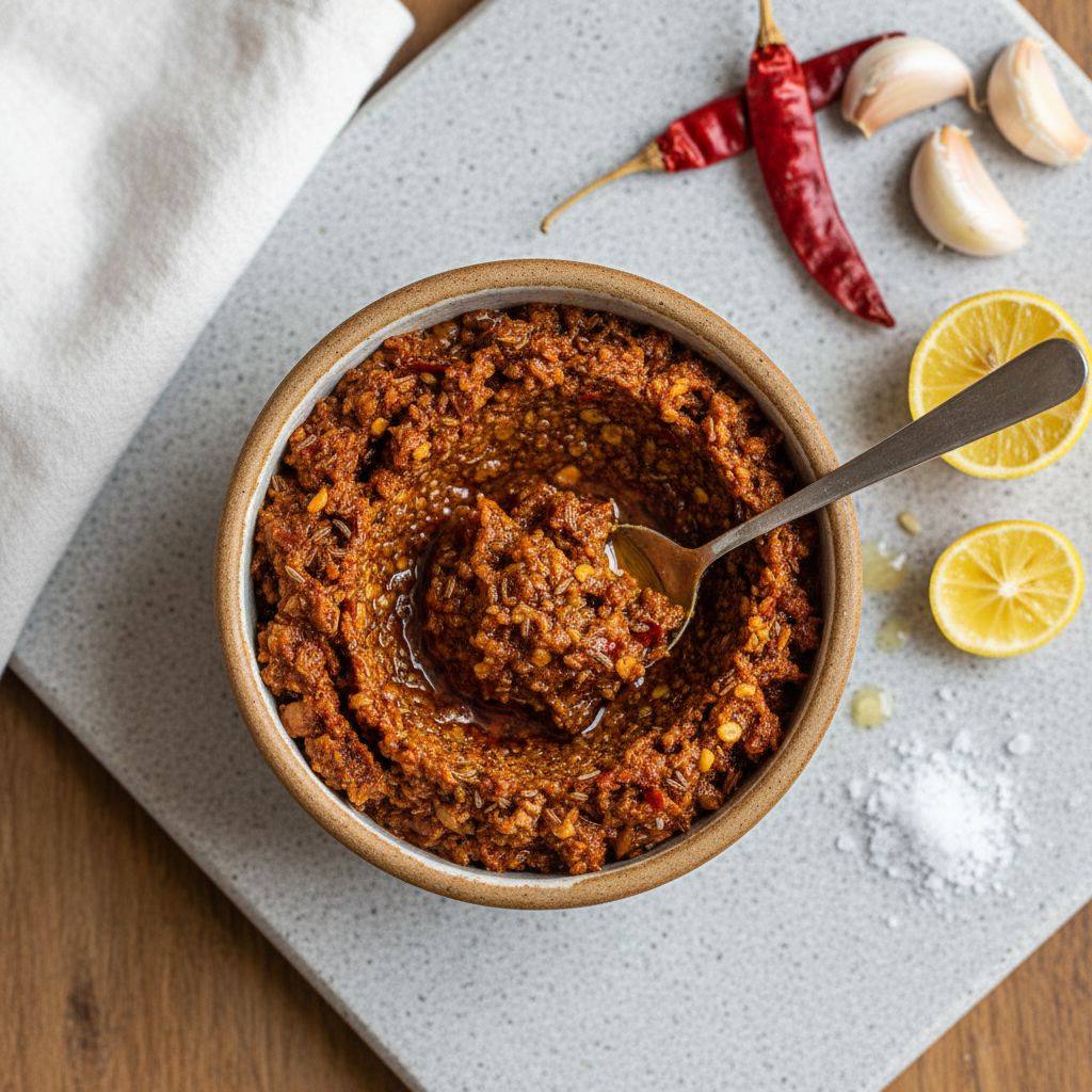 Garlic Chutney (Lehsun Chutney) — recipe cover