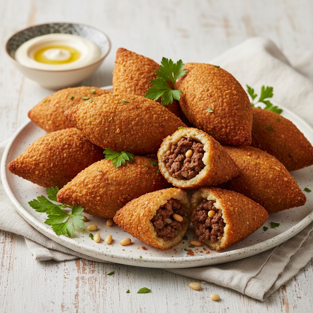 Fried Kibbeh — recipe cover