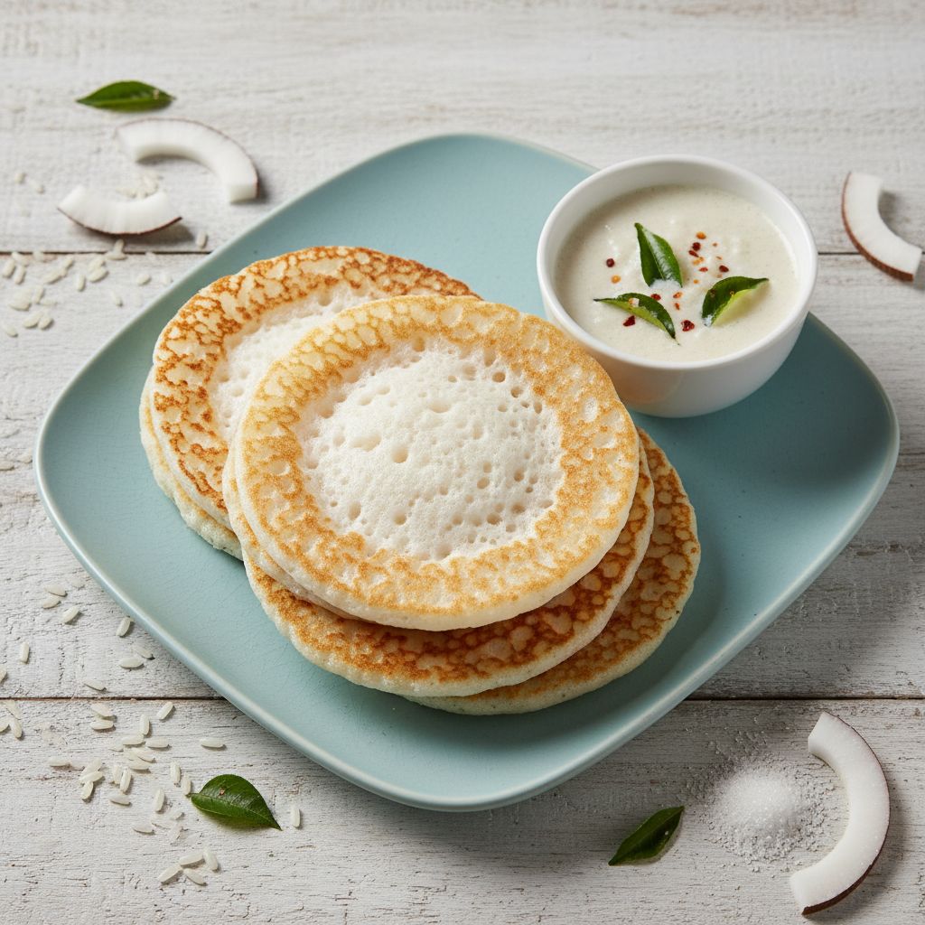 Appam (Kerala Rice Pancakes) — recipe cover