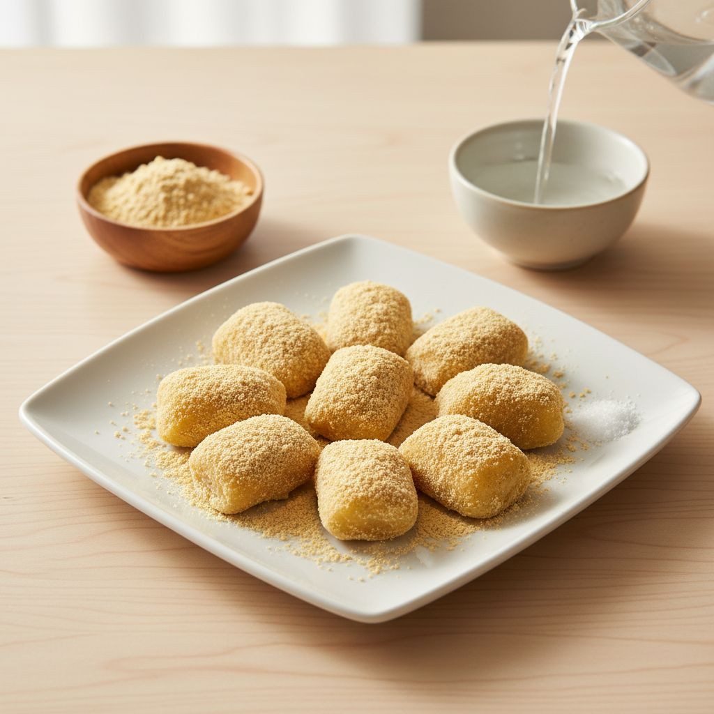 Injeolmi (Korean Rice Cakes)