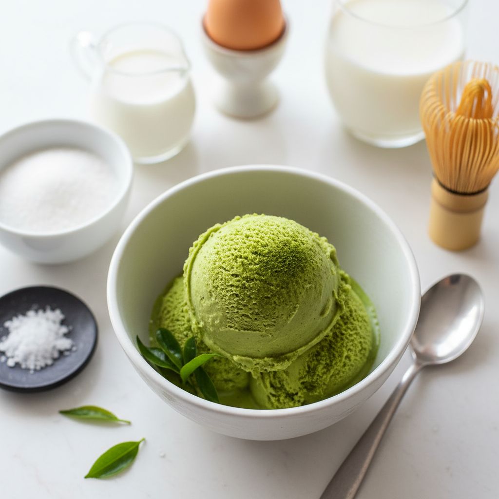 Matcha Ice Cream — recipe cover