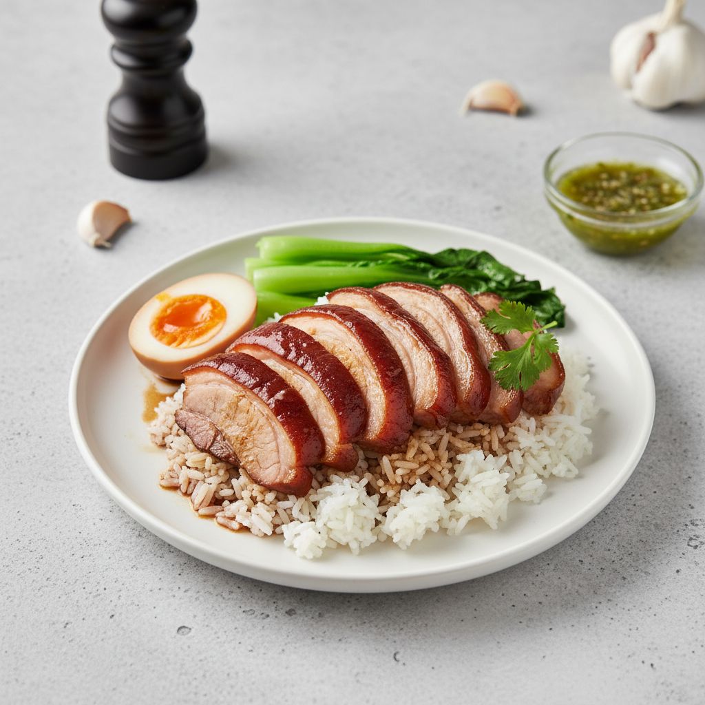 Khao Kha Mu (Thai Braised Pork Leg on Rice) — recipe cover