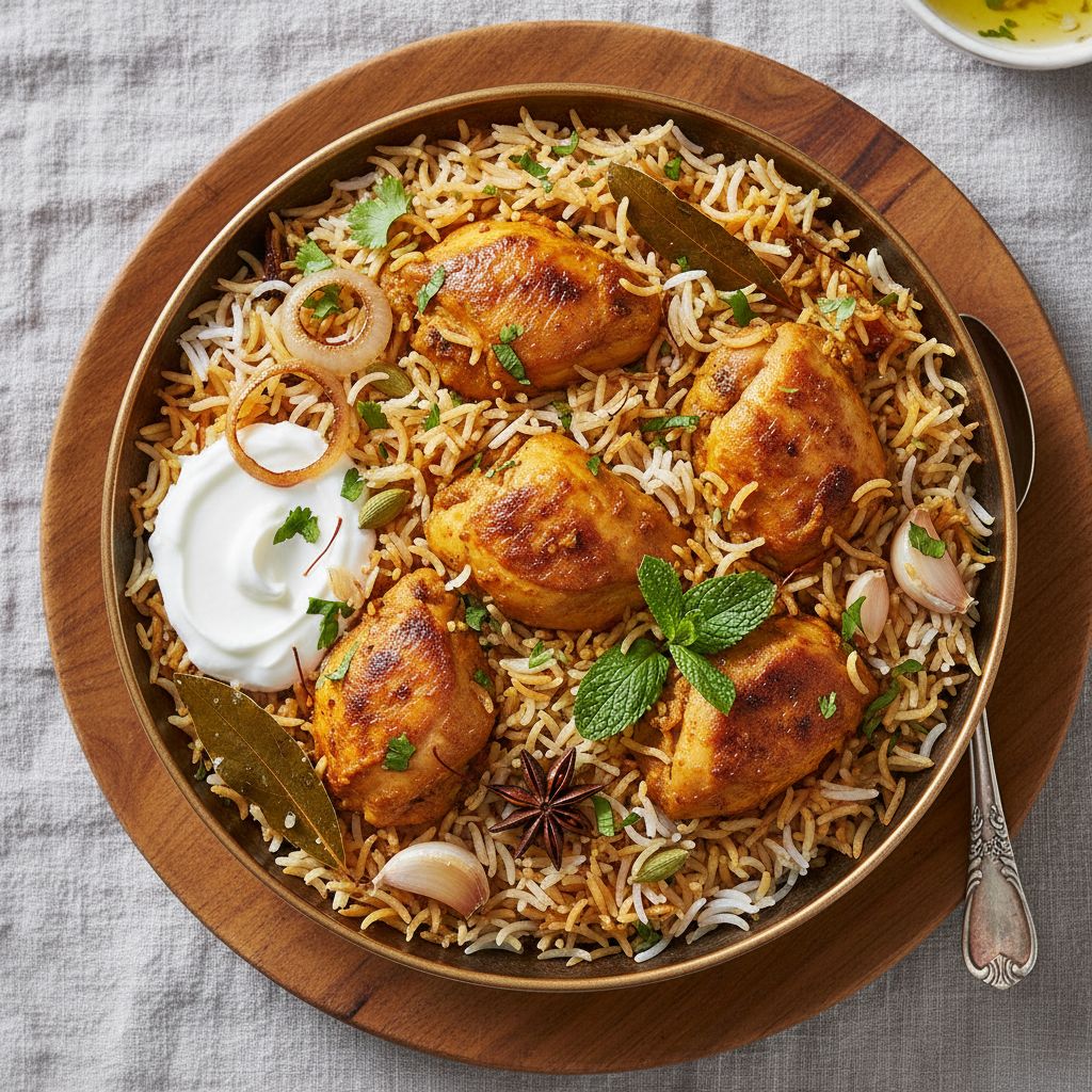 Indian Chicken Biryani — recipe cover