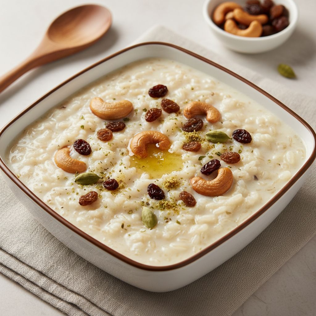 Payesh (Bengali Rice Pudding) — recipe cover