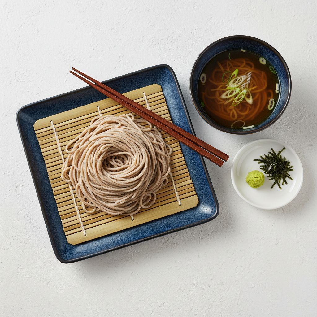 Classic Zaru Soba (Chilled Buckwheat Noodles) — recipe cover