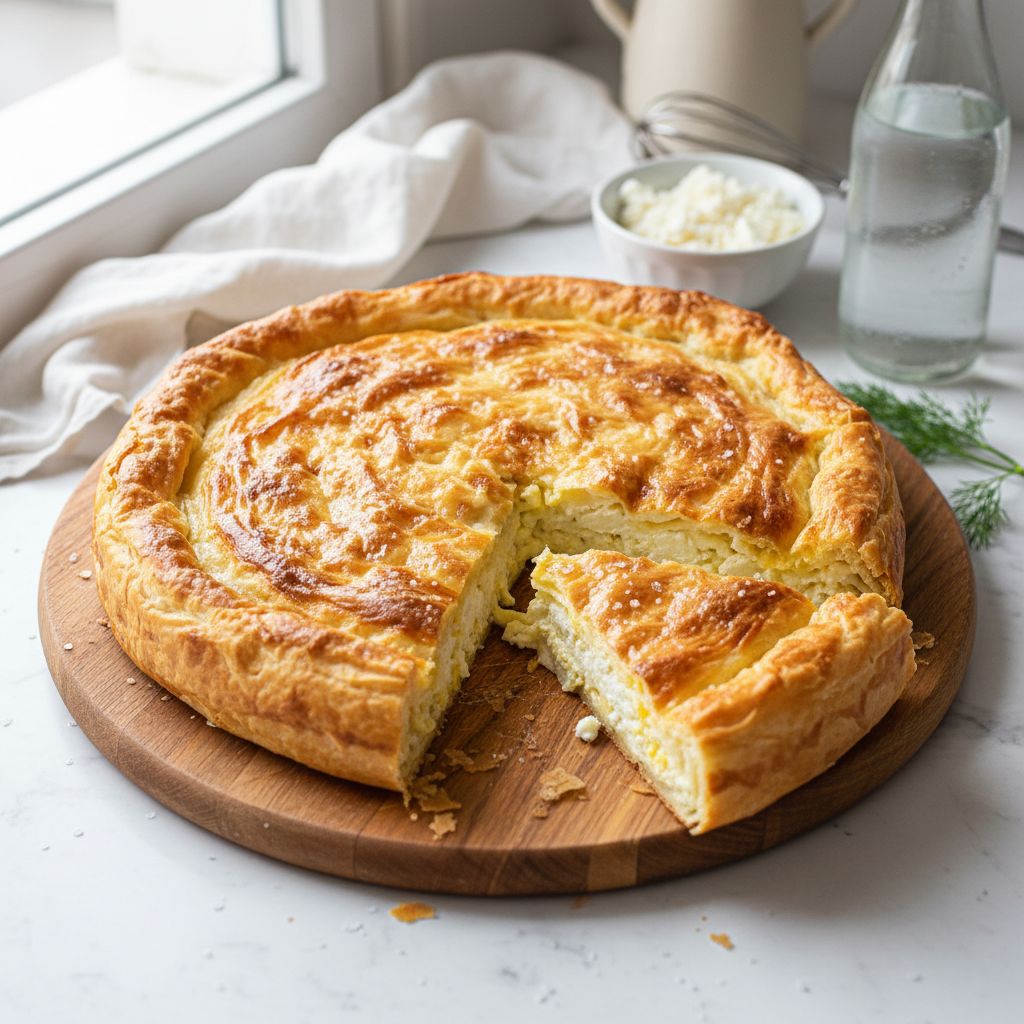 Gibanica (Serbian Cheese Pie) — recipe cover