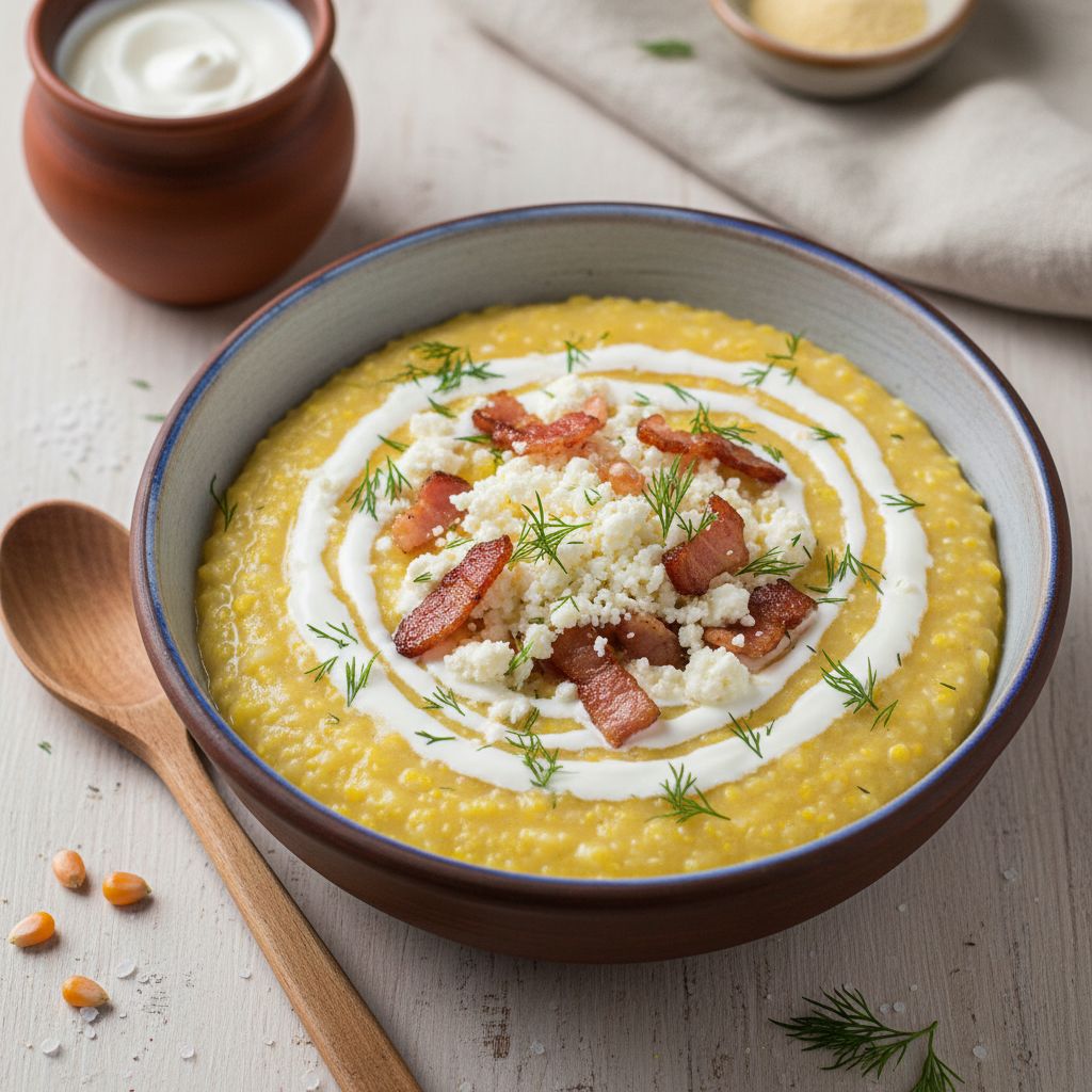 Traditional Ukrainian Banosh — recipe cover
