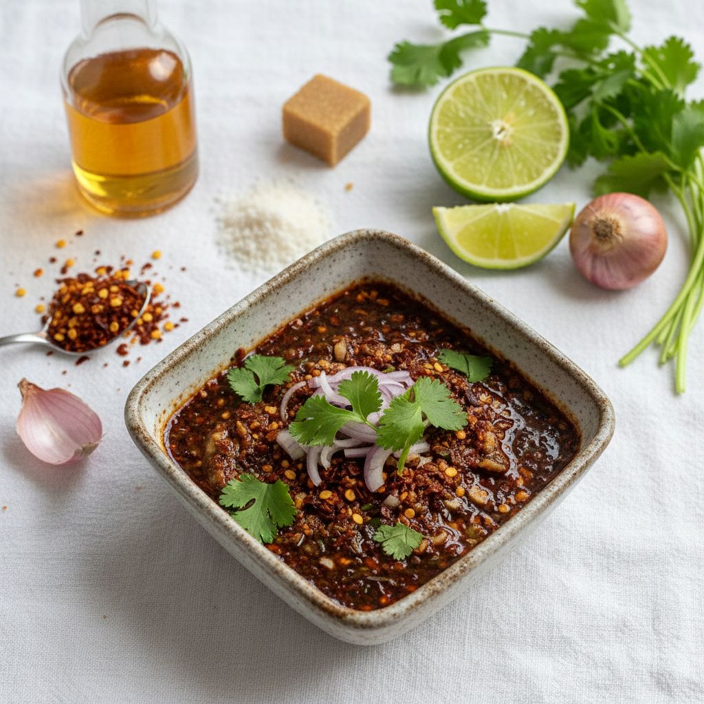 Nam Jim Jaew (Thai Dried Chili Dipping Sauce) — recipe cover