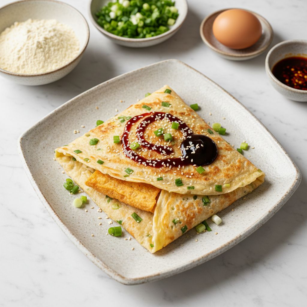 Jianbing Guozi (Chinese Savory Crepes) — recipe cover