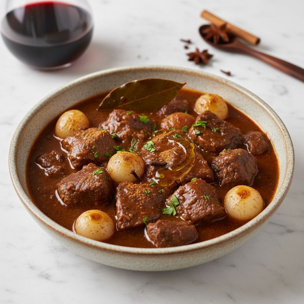 Beef Stifado (Traditional Greek Stew) — recipe cover