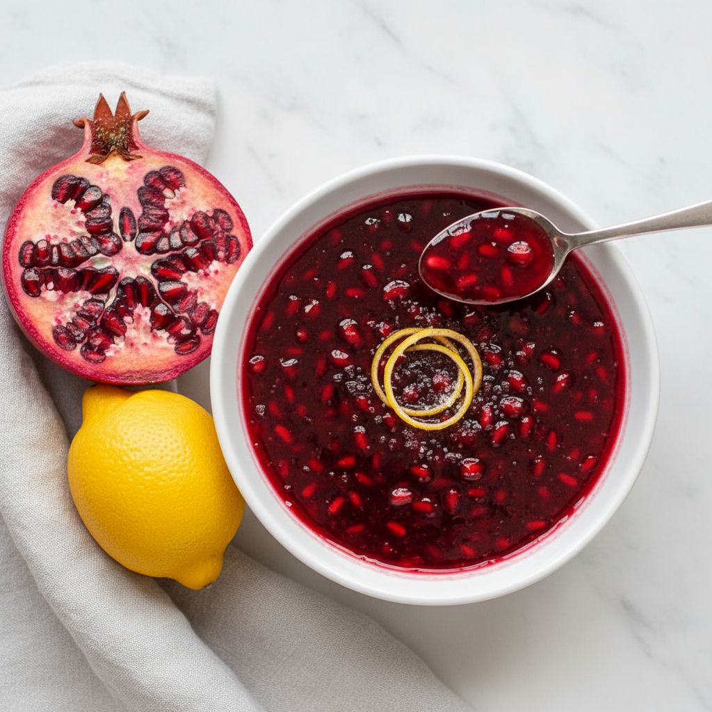 Pomegranate Sauce — recipe cover