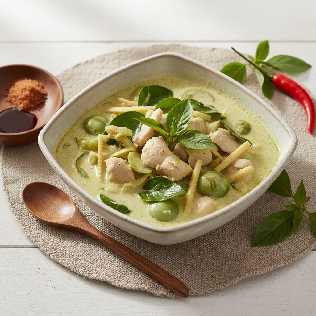 Thai Green Curry (Gaeng Keow Wan) — recipe cover